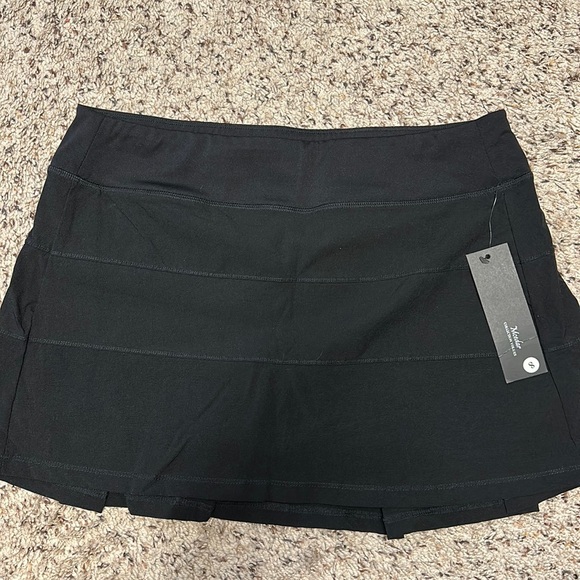 Pants - Black Tennis skort